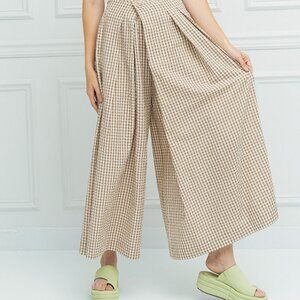 Frida Pant in Tawny Chex M | Rujuta Sheth
